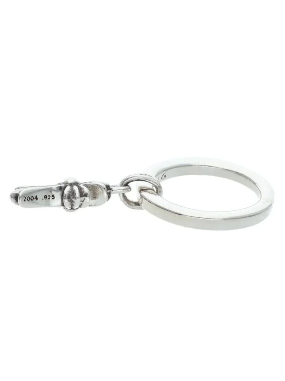 Chrome Hearts Ntfl Baby Fat Motif Silver Ring